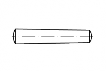 DIN 1 B 5 x 26 nerez A 1  kuželový kolík