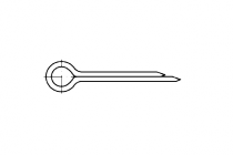 DIN 94  6,3 x 45 A 2  závlačka