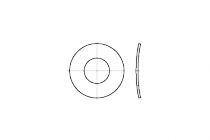 DIN 137  B 3,5  Zn   podložka pružná prohnutá