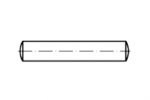 ISO 2338 9S20K 1 m6 x 4   válcový kolík