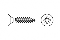 88097   5 x 45/27 -Z vrut, zápustná hlava, částečný závit Zn