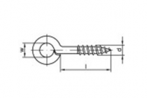 ART 88133 Ringschraubösen Stahl Typ 1 30 x 8 galv. verzinkt gal Zn VE=S