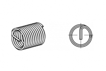 ART 88338 AMECOIL Gewindefertigbohrer M 6 für Einsätze VE=S