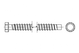 DIN 1052 Holzverbinder Temperg Typ D, geschw., eins., 50 ÜH schwarz VE=S