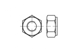 DIN 2510 1.7709 LM 20 x 150 Mu 1.7218 (1.7258)   svorník s maticemi