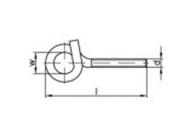 ART 88145 Starke Deckenhaken Typ 18E Stahl M 10 x 120 gal Zn gal Zn VE=S